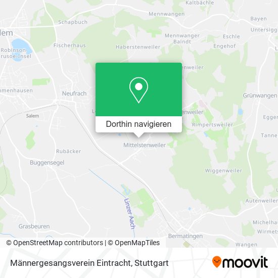 Männergesangsverein Eintracht Karte
