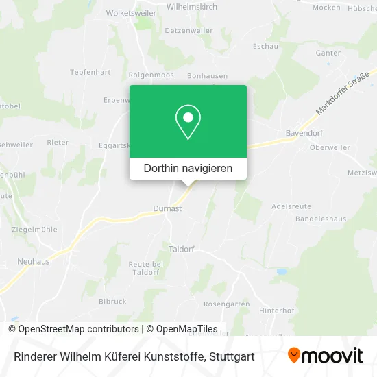 Rinderer Wilhelm Küferei Kunststoffe Karte