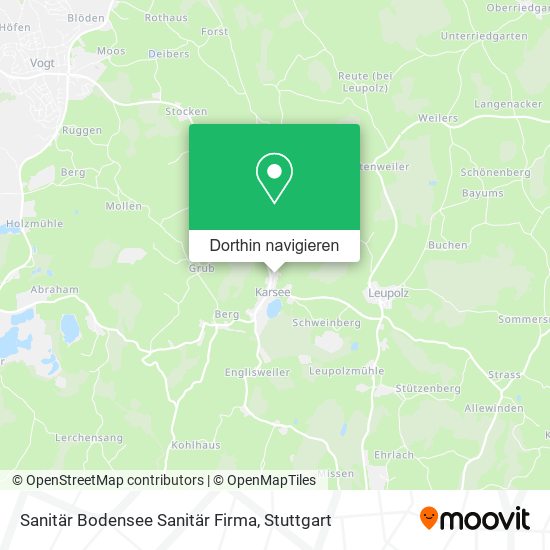 Sanitär Bodensee Sanitär Firma Karte