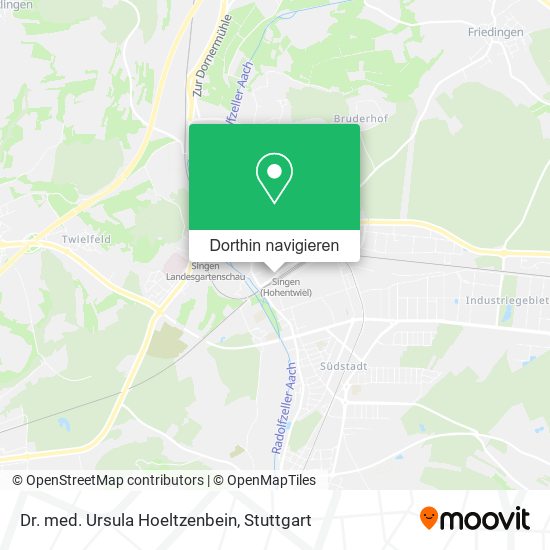 Dr. med. Ursula Hoeltzenbein Karte