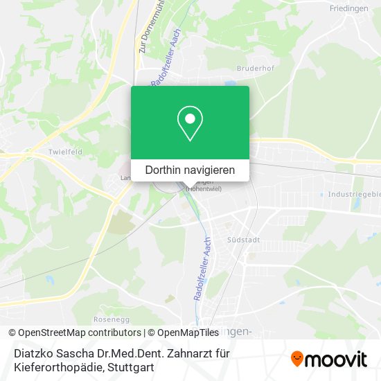 Diatzko Sascha Dr.Med.Dent. Zahnarzt für Kieferorthopädie Karte