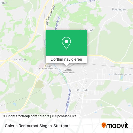 Galeria Restaurant Singen Karte