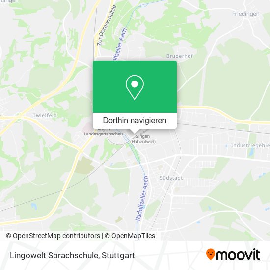 Lingowelt Sprachschule Karte