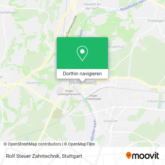 Rolf Steuer Zahntechnik Karte