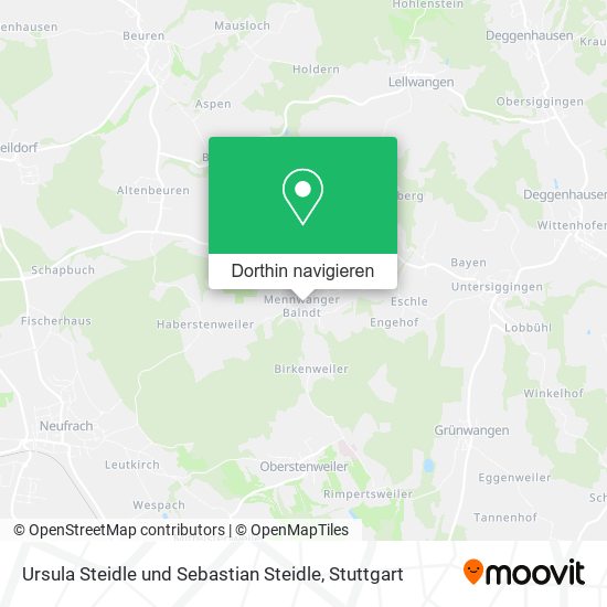 Ursula Steidle und Sebastian Steidle Karte