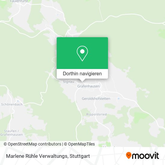 Marlene Rühle Verwaltungs Karte
