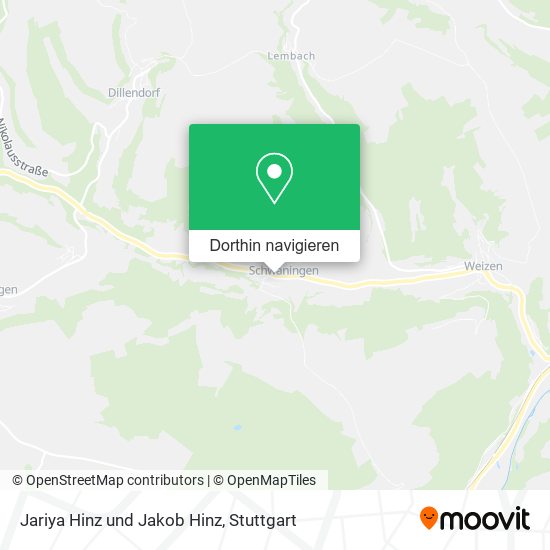Jariya Hinz und Jakob Hinz Karte