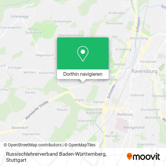 Russischlehrerverband Baden-Württemberg Karte