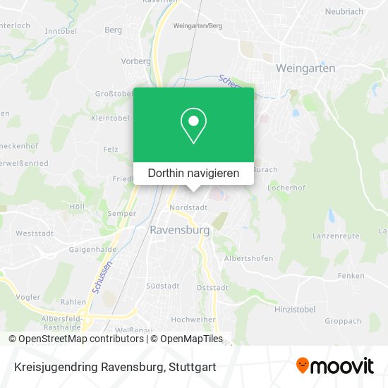 Kreisjugendring Ravensburg Karte