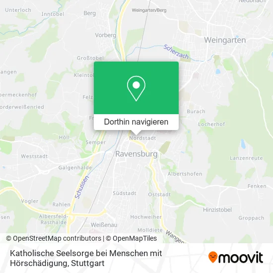 Katholische Seelsorge bei Menschen mit Hörschädigung Karte