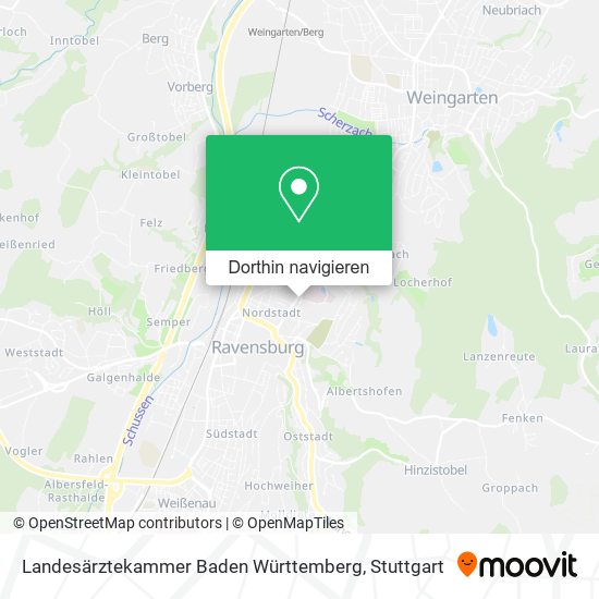 Landesärztekammer Baden Württemberg Karte