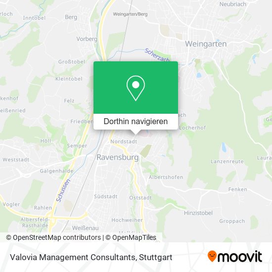 Valovia Management Consultants Karte