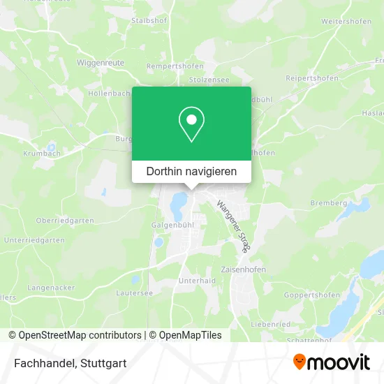 Fachhandel Karte