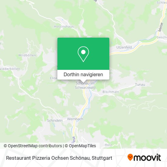 Restaurant Pizzeria Ochsen Schönau Karte