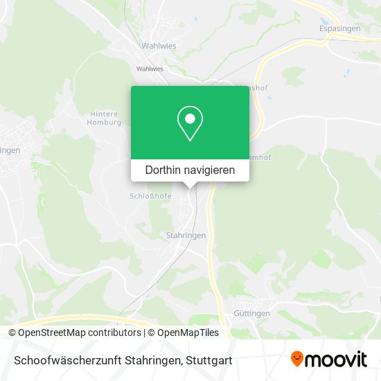 Schoofwäscherzunft Stahringen Karte