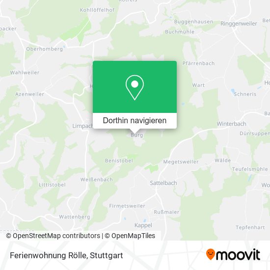 Ferienwohnung Rölle Karte