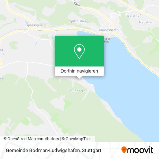 Gemeinde Bodman-Ludwigshafen Karte