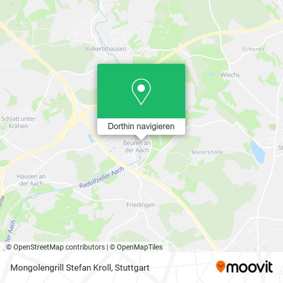 Mongolengrill Stefan Kroll Karte