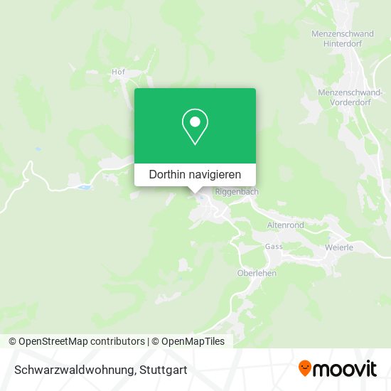 Schwarzwaldwohnung Karte