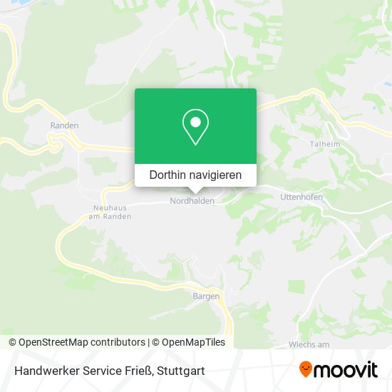 Handwerker Service Frieß Karte