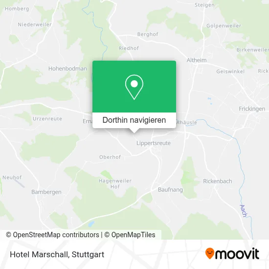 Hotel Marschall Karte