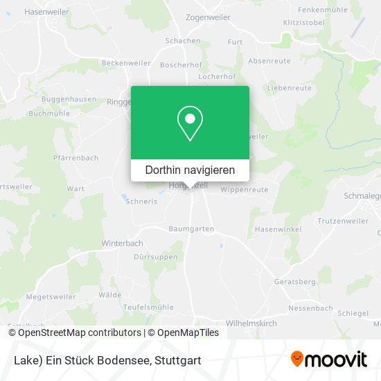 Lake) Ein Stück Bodensee Karte