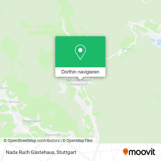 Nada Ruch Gästehaus Karte