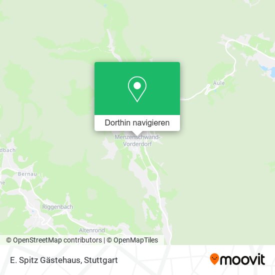E. Spitz Gästehaus Karte