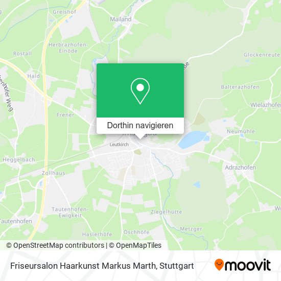 Friseursalon Haarkunst Markus Marth Karte