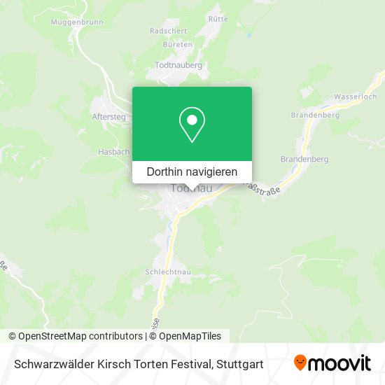 Schwarzwälder Kirsch Torten Festival Karte