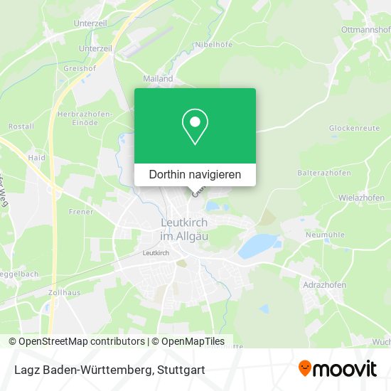 Lagz Baden-Württemberg Karte