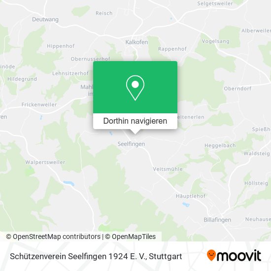 Schützenverein Seelfingen 1924 E. V. Karte
