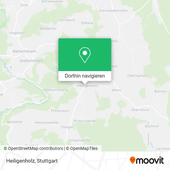 Heiligenholz Karte
