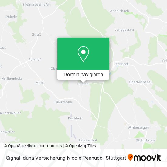 Signal Iduna Versicherung Nicole Pennucci Karte