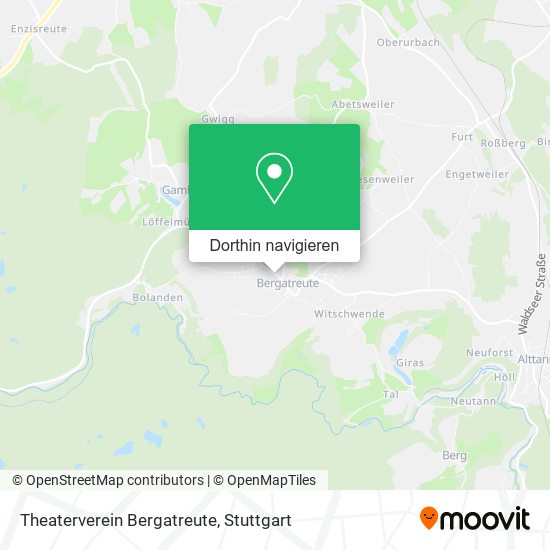 Theaterverein Bergatreute Karte