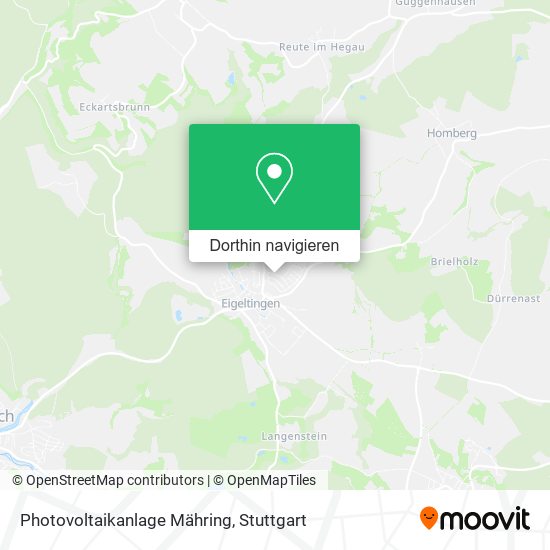 Photovoltaikanlage Mähring Karte