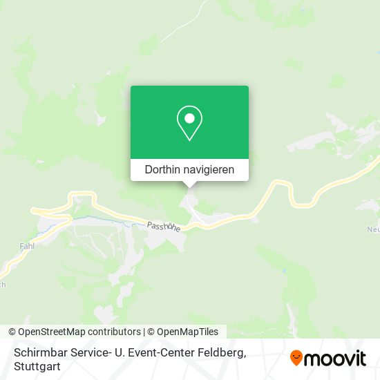 Schirmbar Service- U. Event-Center Feldberg Karte