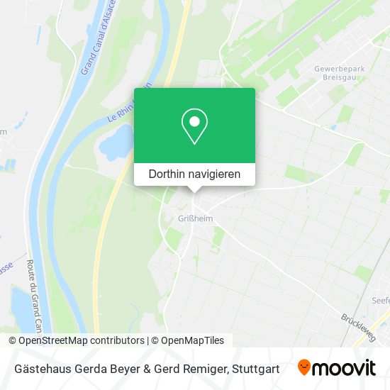 Gästehaus Gerda Beyer & Gerd Remiger Karte