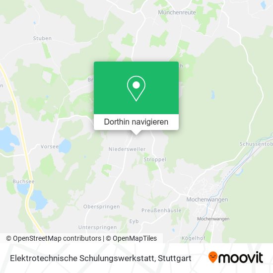 Elektrotechnische Schulungswerkstatt Karte