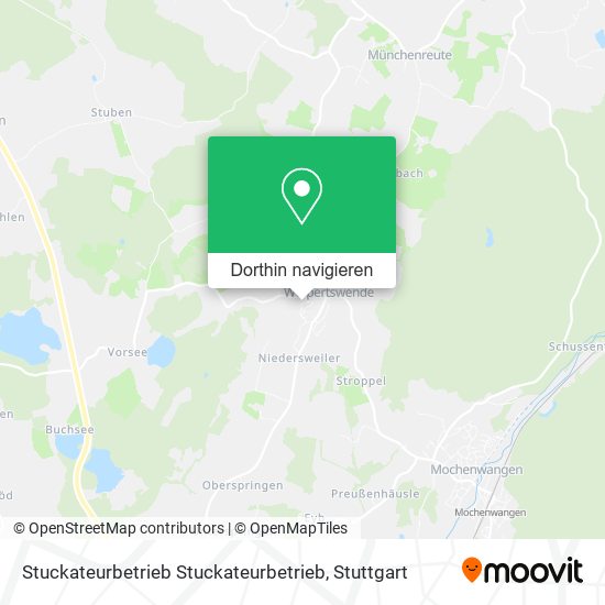 Stuckateurbetrieb Stuckateurbetrieb Karte
