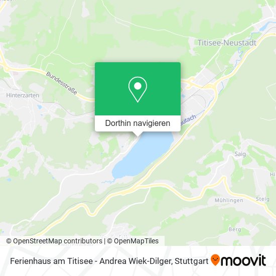 Ferienhaus am Titisee - Andrea Wiek-Dilger Karte