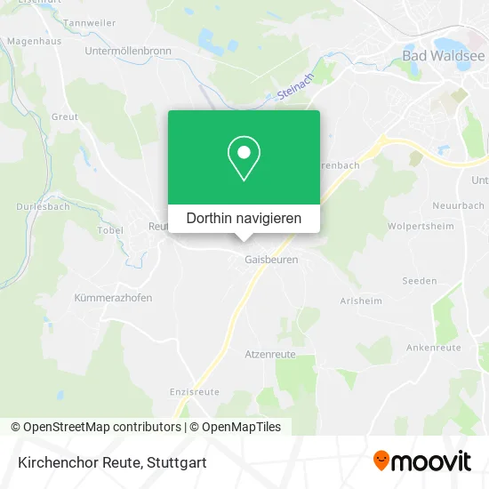 Kirchenchor Reute Karte