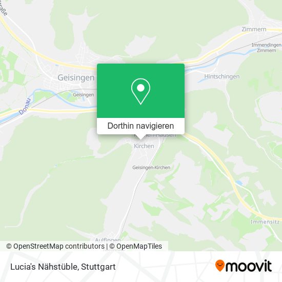 Lucia's Nähstüble Karte