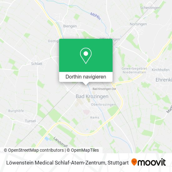 Löwenstein Medical Schlaf-Atem-Zentrum Karte