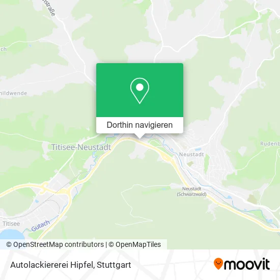 Autolackiererei Hipfel Karte