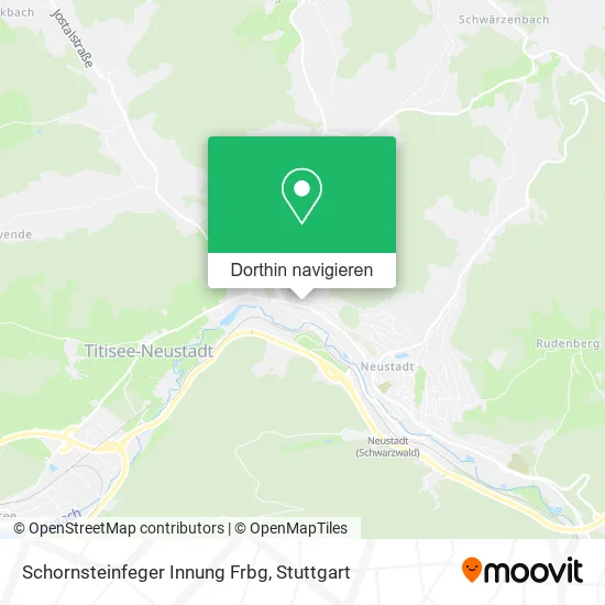 Schornsteinfeger Innung Frbg Karte