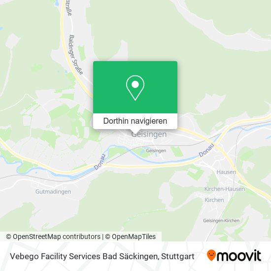 Vebego Facility Services Bad Säckingen Karte