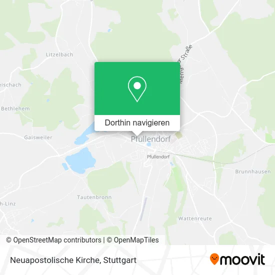 Neuapostolische Kirche Karte