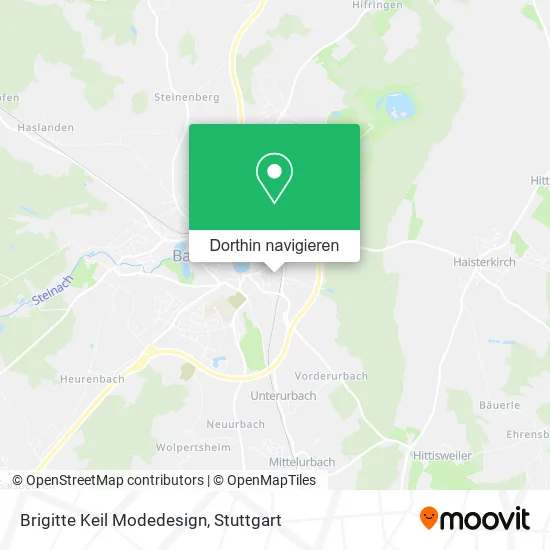 Brigitte Keil Modedesign Karte