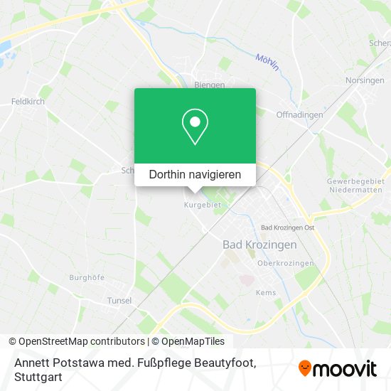 Annett Potstawa med. Fußpflege Beautyfoot Karte